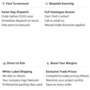 Installer + Sweep Trade Hub